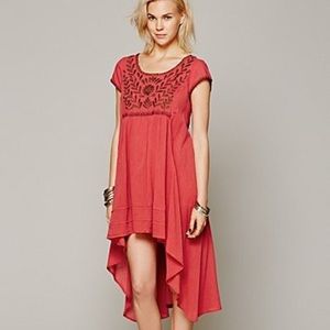 Free People Marina Embroidered Dress